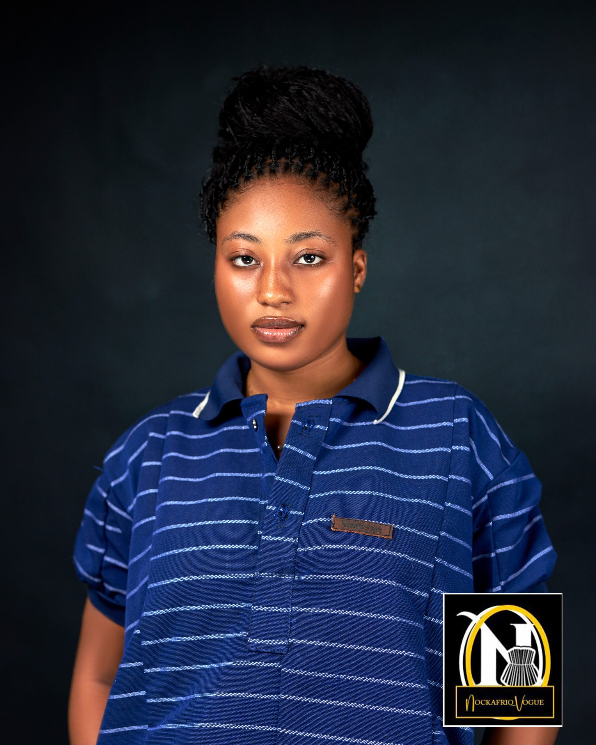 Traditional Ghanaian Fugu Polo Dress - Image 3