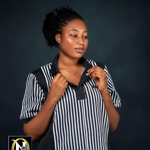 Nock Classic Black and white Polo T-Shirt