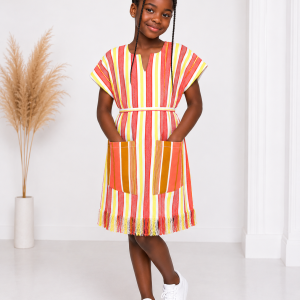 Girls’ Traditional African Fugu Dress